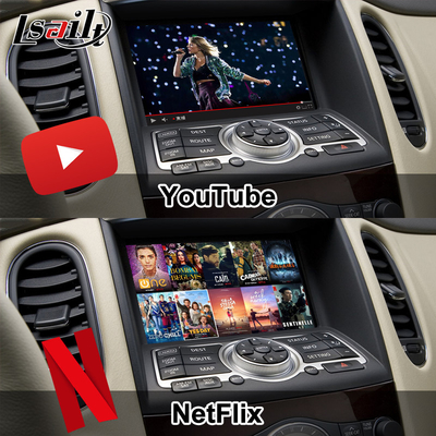 Lsailt 8G Android Module d'info-divertissement pour Infiniti EX QX50 2008-2017 Incluant le CarPlay sans fil, YouTube, NetFlix