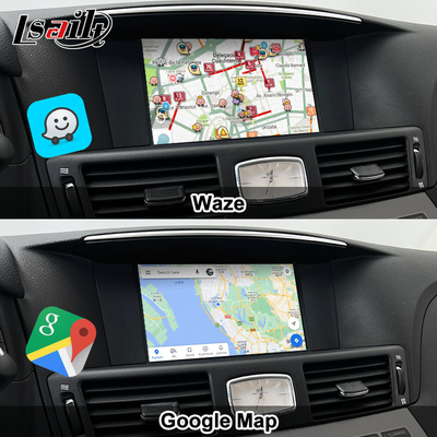 Interface multimédia 8G Qualcomm Android pour Infiniti Q70 M45 M25 2010- Boîte de jeu sans fil, Android Auto, NetFlix
