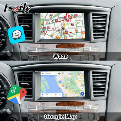 Lsailt 8G Interface multimédia Android pour Infiniti QX60 JX35 2011-2020 intégré sans fil CarPlay, Android Auto