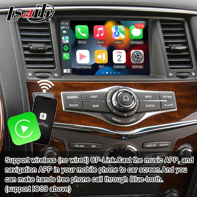 Module d'infodivertissement Android 8G pour Infiniti QX80 QX56 Nissan Patrol 20100-2021 Interface sans fil CarPlay, YouTube