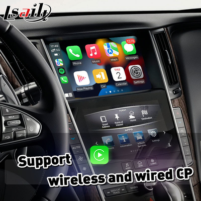 Interface d'intégration sans fil Android Auto Carplay pour l'Infiniti Q50 2013-2015