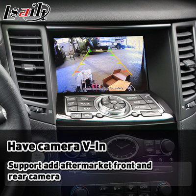 Lsailt Wireless Android Auto Mirrorlink Interface de jeu de voiture pour l'Infiniti QX70 2013-2017