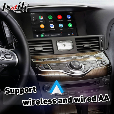 Lsailt Wireless Carplay Android Auto Interface Pour l'année 2013-2019 Infiniti Q70