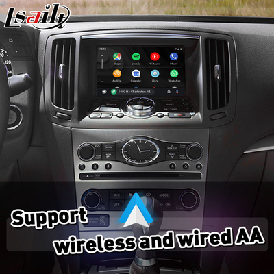 Lsailt OEM Intégration Android Auto Interface vidéo Carplay pour Infiniti Q40 2014-2015