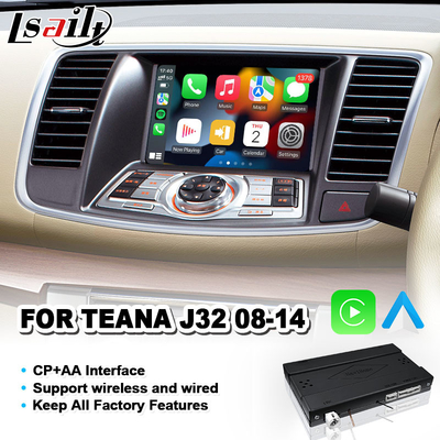 Intégration OEM Android Auto Interface vidéo Carplay pour Nissan Teana J32 2008-2014