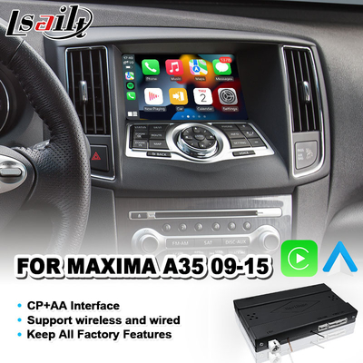 Interface vidéo d'intégration Android Auto OEM Carplay pour Nissan Maxima A35 2009-2015