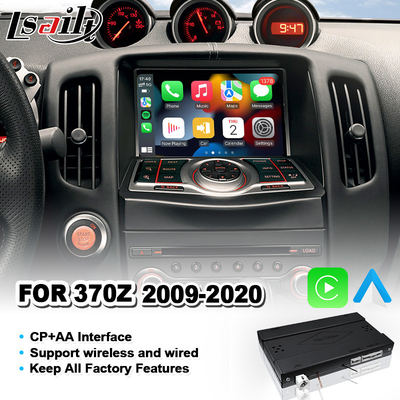 Interface sans fil Carplay Android Auto Mirrorlink Pour la saison 2009-2020 Nissan 370Z GT Nismo