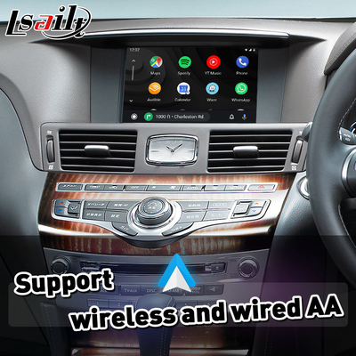 Interface vidéo d'intégration Android Auto OEM Carplay pour Nissan Fuga Y51 2009-2019