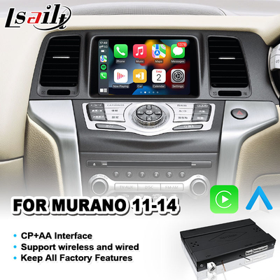 Interface vidéo sans fil Carplay OEM intégration Android Auto pour Nissan Murano Z51 2011-2014