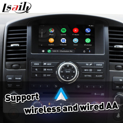 Intégration automatique sans fil Android Interface de jeu de voiture pour 2008-2013 Nissan Pathfinder R51 Navara D40