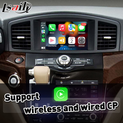 Android Auto CP AA Interface vidéo de jeu de voiture pour 2011-2022 Nissan Quest E52