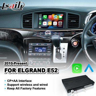 Interface vidéo sans fil Android pour le Nissan Elgrand E52 2010-2022 IT08 08IT