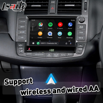 Lsailt Wireless Android Auto CP AA Interface vidéo de jeu de voiture pour Toyota Crown S200 GWS204 2008-2012