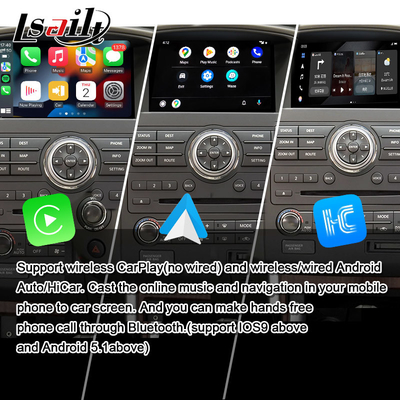 Lsailt OEM Intégration Android Interface vidéo multimédia pour le Pathfinder R51 Nissan Navara D40 CarPlay et Android Auto Retrofit
