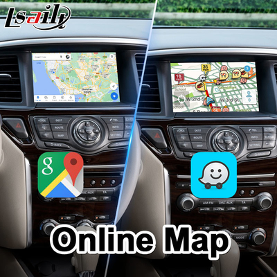 Interface vidéo Android Lsailt pour Nissan Pathfinder R52 avec Carplay Android Auto sans fil