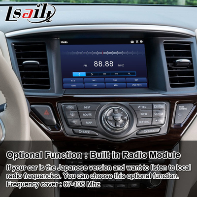 Interface vidéo Android Lsailt pour Nissan Pathfinder R52 avec Carplay Android Auto sans fil