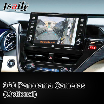 Lsailt 8G Module d'infodivertissement Android sans fil CarPlay pour Toyota Camry TOUCH3 2018-2021 Sienna Prise en charge de YouTube, NetFlix, 360 caméras