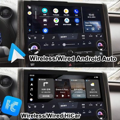 Android 13 Interface multimédia Android pour Toyota Alphard 40 Série 2023-2024 Harrier, Vellfire Prise en charge de YouTube, NetFlix, Google Play, caméras panoramiques 360