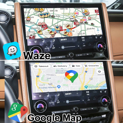 Android 13 Interface multimédia Android pour Toyota Alphard 40 Série 2023-2024 Harrier, Vellfire Prise en charge de YouTube, NetFlix, Google Play, caméras panoramiques 360