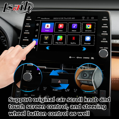 L'interface visuelle d'interface visuelle carplay automatique d'Android de 8 pouces pour l'avalon de toyota touchent le présent 3 2018
