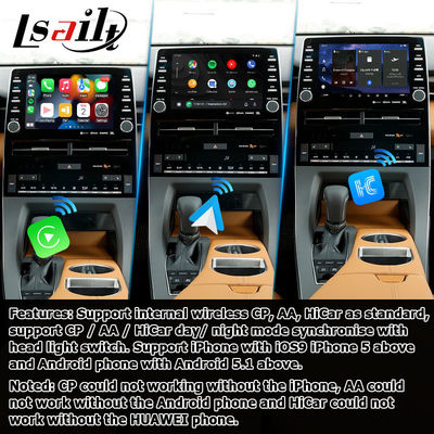 L'interface visuelle d'interface visuelle carplay automatique d'Android de 8 pouces pour l'avalon de toyota touchent le présent 3 2018