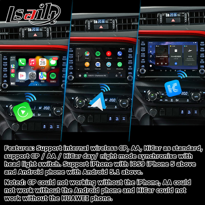 Toyota Hilux Android 13 interface vidéo multimédia carplay sans fil Android auto touch 3