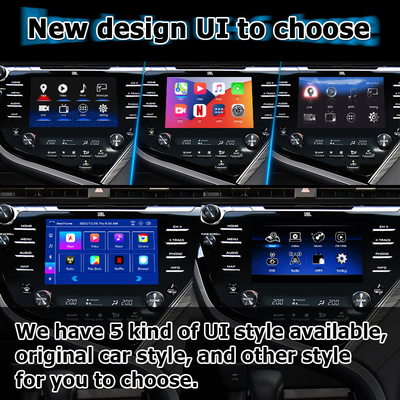 Interface visuelle automatique Toyota Camry Bluetooth Wifi USB de Carplay Android d'écran tactile