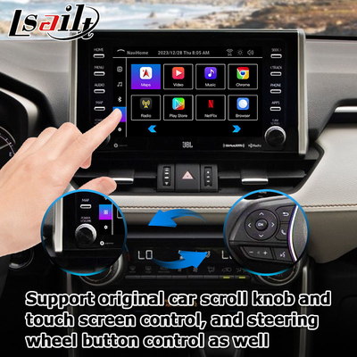 8+128GB Android 13 Carplay interface Android Pour Toyoat RAV4 2019 Pour présenter le Touch N Go 3