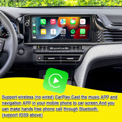 Android 13 Interface vidéo multimédia pour Toyota Camry 2025 Sienna RAV-4 OEM Module d'infodivertissement réaménagé Inclus YouTube, NetFlix, Google Play