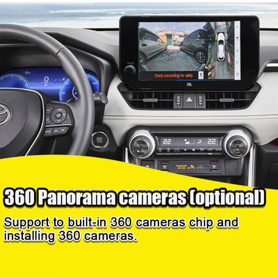 Android 13 Interface d'infodivertissement Android pour Toyota RAV-4 2023-Crown, Alphard, Harrier Mise à niveau de l'écran OEM avec système multimédia Android, YouTube
