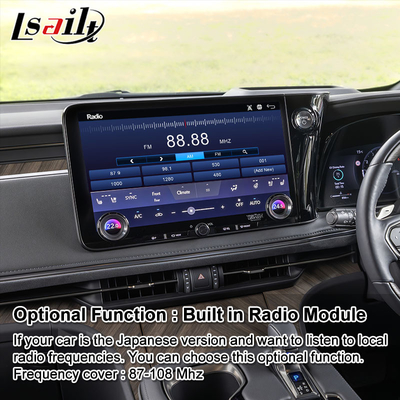 Lsailt Android Carplay Interface vidéo multimédia pour 2023-présent Lexus LM LM350h LM500h