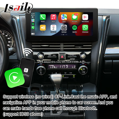 Android 13 Interface vidéo Lexus Mise à niveau de l'écran OEM pour LM350 LM500H NX RX ES Kit de remise à niveau Inclus YouTube, NetFlix,CarPlay sans fil