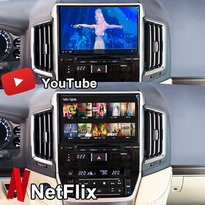 Interface multimédia Android pour Land Cruiser GX_R 2018-2021 LC200 sans fil Apple CarPlay et mise à niveau Android Auto Retrofit