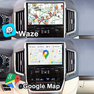 Interface multimédia Android pour Land Cruiser GX_R 2018-2021 LC200 sans fil Apple CarPlay et mise à niveau Android Auto Retrofit