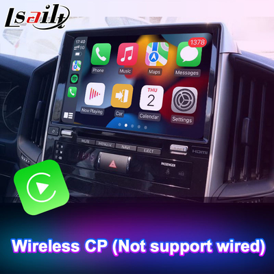 Interface vidéo multimédia Android Lsailt pour Toyota Land Cruiser LC200 GX-R LC 200 GXR 2018-2022