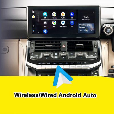 Module de mise à niveau Android OEM Lsailt pour Land Cruiser 300 2022-Présent Intégration d'interface Android YouTube, Waze, Play Store