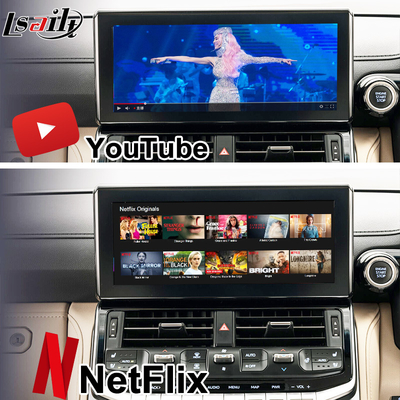 Module de mise à niveau Android OEM Lsailt pour Land Cruiser 300 2022-Présent Intégration d'interface Android YouTube, Waze, Play Store