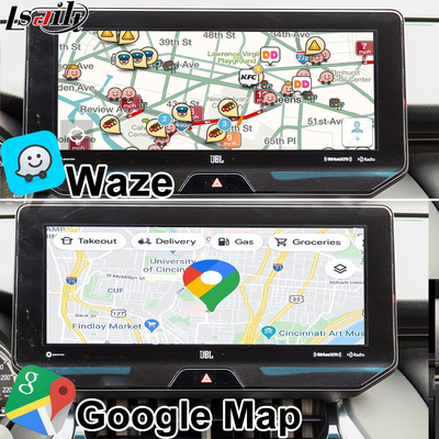 Module de mise à niveau Android OEM Lsailt pour Harrier Venza Toyota 2022 - Interface multimédia Android 12,3 pouces avec YouTube, NetFlix