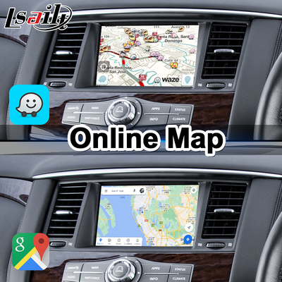 Interface vidéo multimédia Android pour Nissan Patrol Y62 version australienne 2020