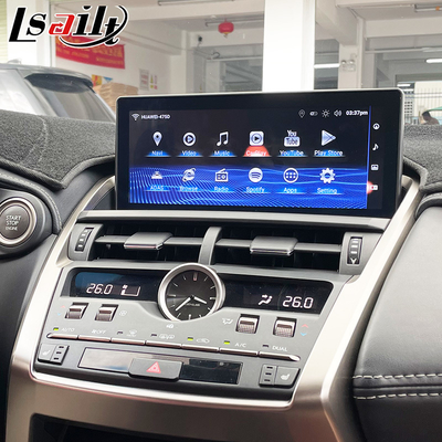 Écran Android Lexus avec CarPlay sans fil et Android Auto 10.25 pouces écran tactile ♪ Carte SIM et 360 caméras affichage IPS