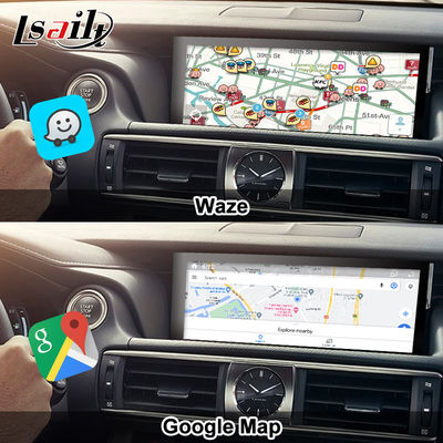 Android 13 Écran Android 10,25 pouces Affichage multimédia pour Lexus IS200T IS300H 2015-2020 WIFI, HDMI, Bluetooth, CarPlay sans fil