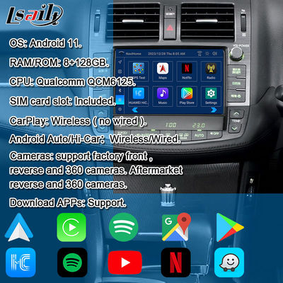 Interface multimédia Android 13 pour Toyota Crown S200 URS206 modèle 2008-2012 Module de mise à niveau Android inclus YouTube, NetFlix, Google Map
