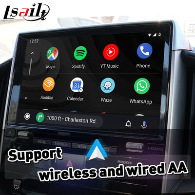 Boîte de navigation de 4+64GB GXR GPS, interface d'Android Carplay pour le Toyota Land Cruiser LC200 GX-R