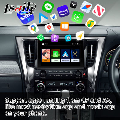 Toyota Alphard Vellfire AH30 série pur style OEM Carplay boîte automatique Android modèle 2015-2022