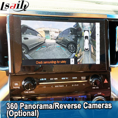 Module de mise à niveau automatique sans fil Apple CarPlay / Android pour Alphard Série 30 Vellfire Toyota Prise en charge de la radio FM, de l'a/c, du miroir, des caméras