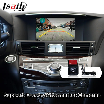 Interface CarPlay pour Infiniti Q70 Q70L M35 M45 Fuga 2009-2019 Adaptateur Android Auto sans fil Intégration de la mise en miroir du téléphone mobile, Température de la climatisation