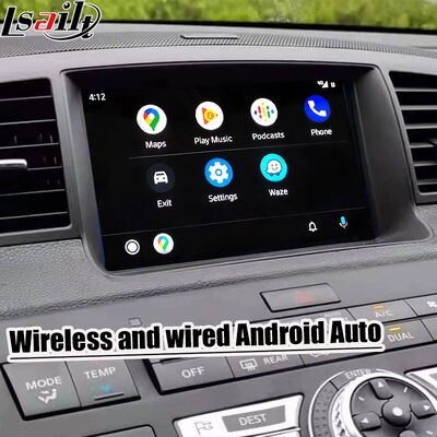 Lsailt 8 pouces Écran CarPlay pour Nissan Fuga (Y50) Infiniti 350GT 2005-2008 Android Auto, Réflexion, Affichage tactile HD