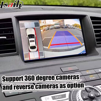 Lsailt 8 pouces Écran CarPlay pour Nissan Fuga (Y50) Infiniti 350GT 2005-2008 Android Auto, Réflexion, Affichage tactile HD