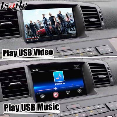 Lsailt 8 pouces Écran CarPlay pour Nissan Fuga (Y50) Infiniti 350GT 2005-2008 Android Auto, Réflexion, Affichage tactile HD