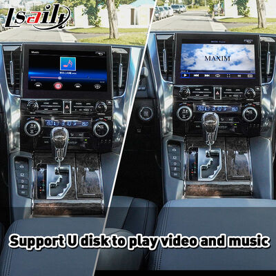 Lsailt Wireless Android Auto Carplay Interface pour 2019 -2023 Toyota Alphard Vellfire JBL Version haute